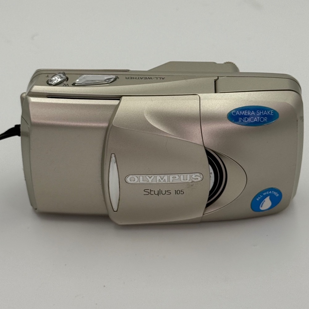Olympus Stylus 105 35mm Film Camera All Weather Multi AF Zoom 38-105mm ED Lens